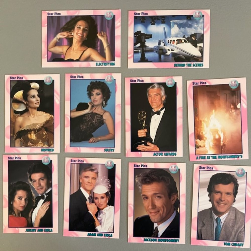 1991 STAR PICS ALL MY CHILDREN CARDS